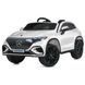 Детский электромобиль Bambi Racer M 6161EBLR-1 белый "Mersedes" со световыми эффектами, музыка, двери открывающиеся, пульт управления