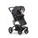 Коляска 2 в 1 EasyGo Soul (без сумки) 9023-EGS-04, anthracite, графит
