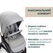 Коляска 2в1 Chicco Bellagio 2 LUNAR ROCK зі складанням OneTouch, реверсивне сидіння, великі колеса з амортизацією