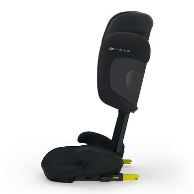 Автокресло Kinderkraft Xpand 2 PRO i-Size Black (KCXPPR02BLK0000) з розкладною спинкою, захист від бокових ударах SPS, оббивка AIR FLOW