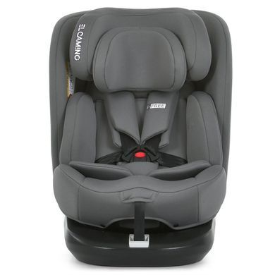 Автокресло EL CAMINO ME 1187 i-FREE Shadow Gray с креплением ISOFIX и Top Tether, ударопрочная конструкция