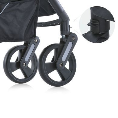Прогулочная коляска El Camino Dynamic Pro ME 1053-3 Arctic водоотталкивающее покрытие и большие колеса для бездорожья