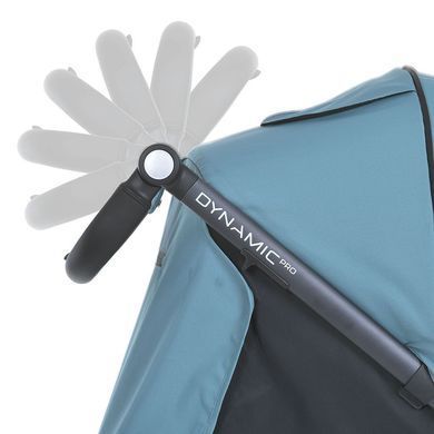 Прогулочная коляска El Camino Dynamic Pro ME 1053-3 Arctic водоотталкивающее покрытие и большие колеса для бездорожья