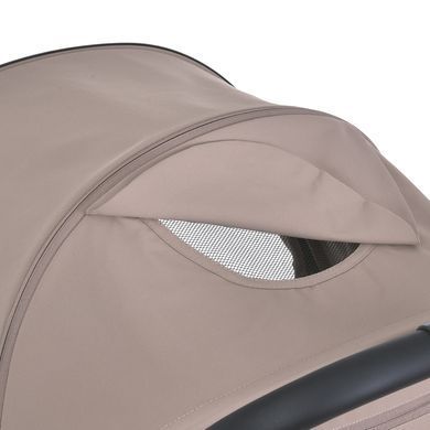 Прогулянкова коляска EL CAMINO FIJI ME 1113-2 Beige Matt з великим копюшоном та системою амортизації