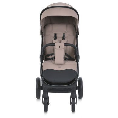 Прогулянкова коляска EL CAMINO FIJI ME 1113-2 Beige Matt з великим копюшоном та системою амортизації