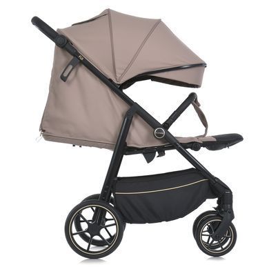 Прогулянкова коляска EL CAMINO FIJI ME 1113-2 Beige Matt з великим копюшоном та системою амортизації