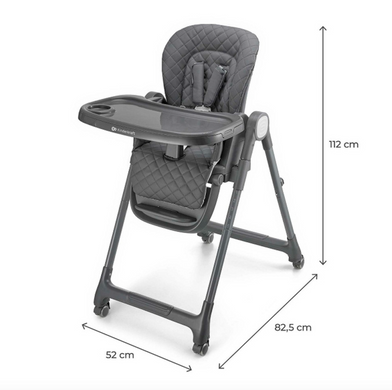 Стільчик для годування 3в1 Kinderkraft Tulo Grey (KHTULO00GRY0000)