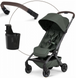 Прогулянкова коляска Joolz Aer2 BB + CH Forest Green з бампером та підсклянником, розміри для ручної поклажі IATA, легка вага