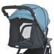 Прогулочная коляска El Camino Dynamic Pro ME 1053-3 Arctic водоотталкивающее покрытие и большие колеса для бездорожья