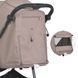Прогулянкова коляска EL CAMINO FIJI ME 1113-2 Beige Matt з великим копюшоном та системою амортизації