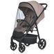 Прогулянкова коляска EL CAMINO FIJI ME 1113-2 Beige Matt з великим копюшоном та системою амортизації