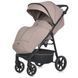 Прогулянкова коляска EL CAMINO FIJI ME 1113-2 Beige Matt з великим копюшоном та системою амортизації