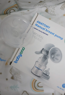 Ручний молоковідсмоктувач BabyOno Anatomy