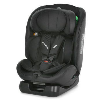 Автокресло EL CAMINO i-Core ME 1206 Black с регулировкой наклона спинки (5 уровней), регулировка подголовника