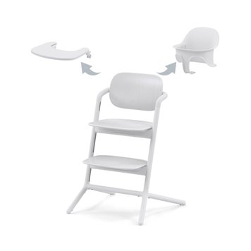 Стільчик для годування Cybex Lemo 3в1 All White