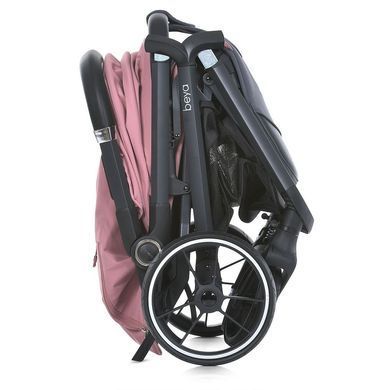 Прогулочная коляска El Camino BEYA ME 2024 1127-S Blush Pink с автоматической сборкой и большими колесами