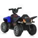 Квадроцикл детский с аккумулятором Bambi Racer M 6181EL-4 синий со светящимися фарами, музыка, педаль газа