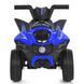 Квадроцикл детский с аккумулятором Bambi Racer M 6181EL-4 синий со светящимися фарами, музыка, педаль газа