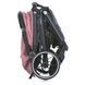 Прогулочная коляска El Camino BEYA ME 2024 1127-S Blush Pink с автоматической сборкой и большими колесами