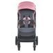 Прогулочная коляска El Camino BEYA ME 2024 1127-S Blush Pink с автоматической сборкой и большими колесами