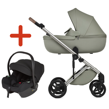 Коляска універсальна 2 в 1 Anex Eli Excite + автокрісло Anex Cosmo у подарунок