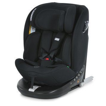 Автокресло EL CAMINO ME 1187 i-FREE Black с креплением ISOFIX и Top Tether, ударопрочная конструкция