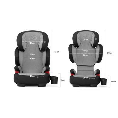 Автокрісло Kinderkraft Unity Isofix Grey (KKFUNITGRY0000)
