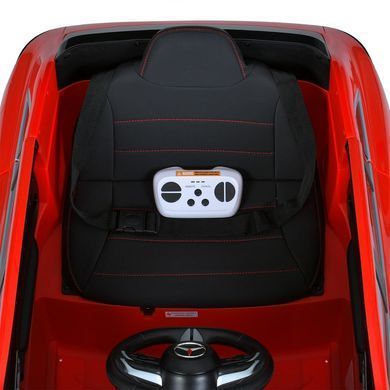 Детский электромобиль Bambi Racer M 6161EBLR-3 красный "Mersedes" со световыми эффектами, музыка, двери открываются, пульт управления