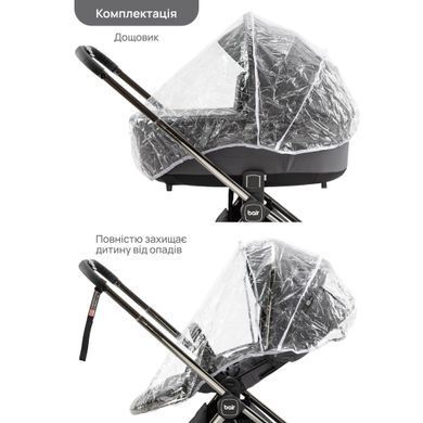 Коляска універсальна 2 в 1 Bair Pixel Gray