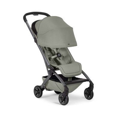Прогулянкова коляска Joolz Aer2 BB + CH Sage Green з бампером та підсклянником, розміри для ручної поклажі IATA, легка вага