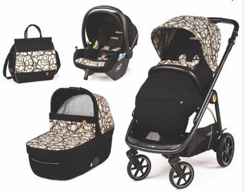 Універсальна коляска 3 в 1 Peg-Perego Veloce Grafic Gold Lounge