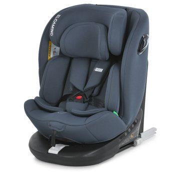 Автокресло EL CAMINO ME 1187 i-FREE Moon Gray с креплением ISOFIX и Top Tether, ударопрочная конструкция