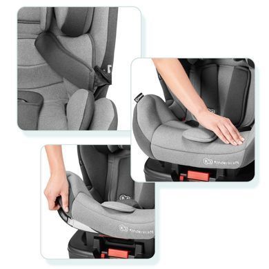 Автокрісло Kinderkraft Vado Grey (KKFVADOGRY0000)