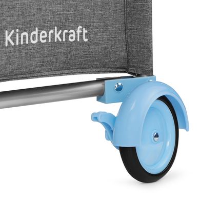 Ліжко-манеж з пеленатором Kinderkraft Joy Blue (KKLJOYBLU000AC)
