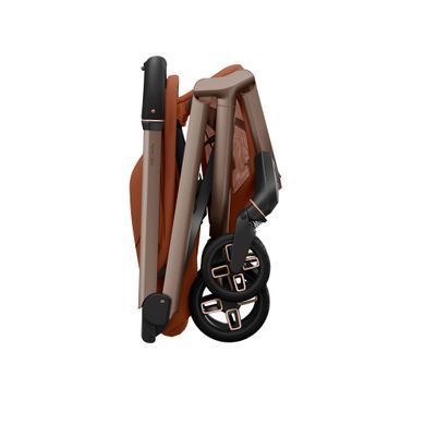 Прогулянкова коляска Maxi-Cosi Fame Cabin Copper Terra у літак і для подорожей, з підсвіткою, вбудований пауербанк