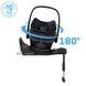 Автокресло MAXI-COSI Pebble Slide Pro Black Onyx с функцией Easy-in, легкий вес, большой капюшон, вентиляции ClimaFlow, регулировка подголовника