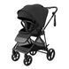 Прогулочная коляска CARRELLO Extra CRL-5532 Forest Black с реверсивным блоком, легкий вес, большие резиновые колеса с амортизацией