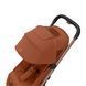 Прогулянкова коляска Maxi-Cosi Fame Cabin Copper Terra у літак і для подорожей, з підсвіткою, вбудований пауербанк