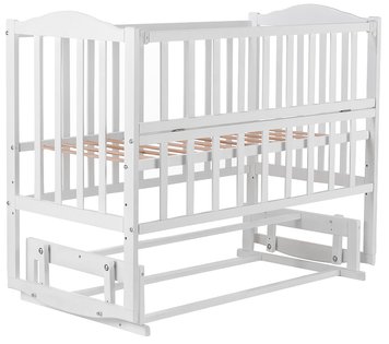 Ліжко Babyroom Зайченя ZL201 маятник, відкидний бік біла