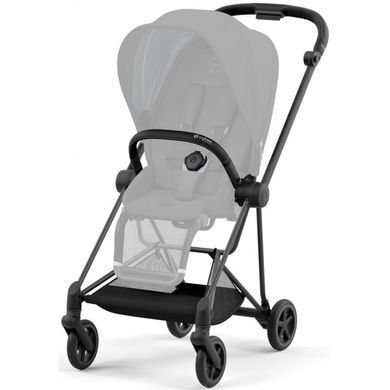 Прогулочная коляска Cybex Mios 4.0 2023 Simply Flowers Grey шасси Matt Black узкая колесная база, компактная и легкая