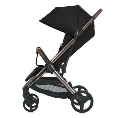 Прогулочная коляска EL CAMINO ME 1192 AXIS Black компактная сборка, ткани UPF+50 и большие колеса