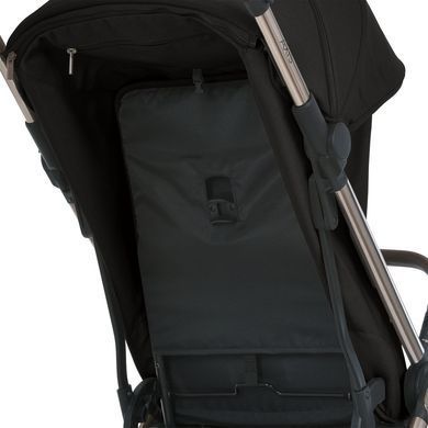 Прогулочная коляска EL CAMINO ME 1192 AXIS Black компактная сборка, ткани UPF+50 и большие колеса