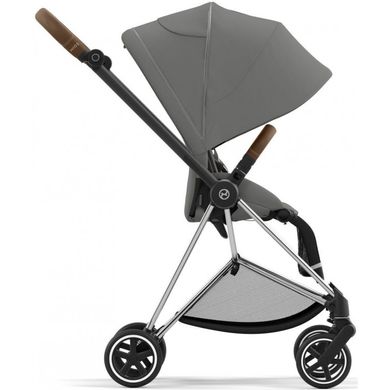 Универсальная коляска 2 в 1 Cybex Mios 4.0 2024 Mirage Grey шасси Chrome Brown