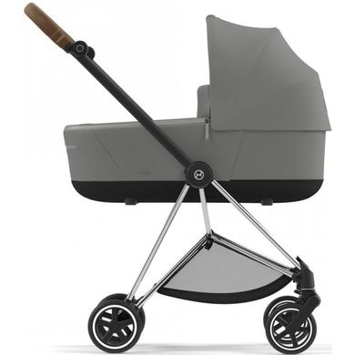 Универсальная коляска 2 в 1 Cybex Mios 4.0 2024 Mirage Grey шасси Chrome Brown