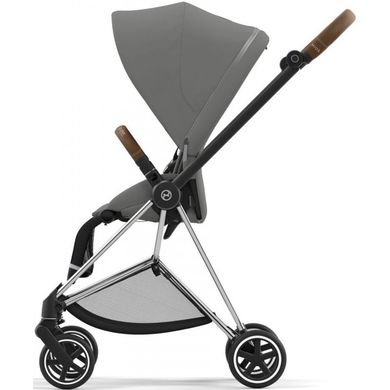 Універсальна коляска 2 в 1 Cybex Mios 4.0 2024 Mirage Grey шасі Chrome Brown