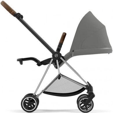 Універсальна коляска 2 в 1 Cybex Mios 4.0 2024 Mirage Grey шасі Chrome Brown