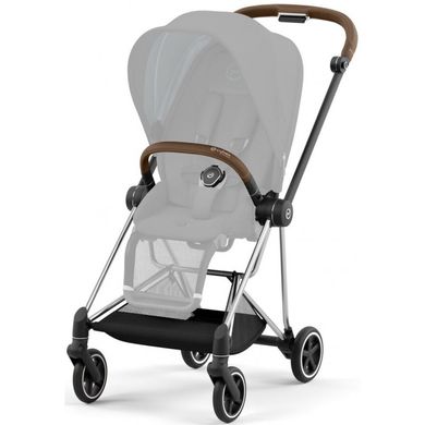 Универсальная коляска 2 в 1 Cybex Mios 4.0 2024 Mirage Grey шасси Chrome Brown