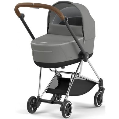 Універсальна коляска 2 в 1 Cybex Mios 4.0 2024 Mirage Grey шасі Chrome Brown