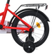 Велосипед дитячий PROF1 14д. MB 14031-1 червоний-білий від 3-х років