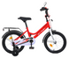Велосипед дитячий PROF1 14д. MB 14031-1 червоний-білий від 3-х років